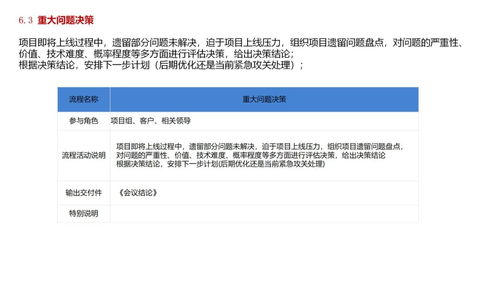 软件公司项目产品开发全流程及交付物